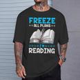 Winter Reading Book Bookworm Winter T-Shirt Gifts for Him Winter Reading Book Bookworm Winter T-Shirt Gifts for Him