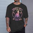 Witch For Book Lovers Reading Clothing Girls Pajamas T-Shirt Gifts for Him
