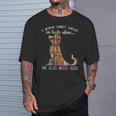 A Woman Cannot Survive On Books Alone She Also Needs Dogs T-Shirt Gifts for Him A Woman Cannot Survive On Books Alone She Also Needs Dogs T-Shirt Gifts for Him