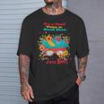 Women's Good Days Read Book Coffee Floral Reader Love Book T-Shirt Gifts for Him