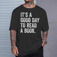 Women's It's A Good Day To Read A Book T-Shirt Gifts for Him