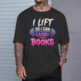 Women's I Lift So I Can Carry More Books Reader Workout T-Shirt Gifts for Him Women's I Lift So I Can Carry More Books Reader Workout T-Shirt Gifts for Him