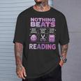 Women's Nothing Beats Reading Rock Paper Scissors Book Lover T-Shirt Gifts for Him Women's Nothing Beats Reading Rock Paper Scissors Book Lover T-Shirt Gifts for Him