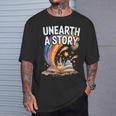 Women's Unearth A Story Rainbow Treasure Book Summer Reading 2026 T-Shirt Gifts for Him