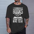 I Wonder If Books Think About Me Too Reading Book Lovers T-Shirt Gifts for Him I Wonder If Books Think About Me Too Reading Book Lovers T-Shirt Gifts for Him