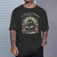 In A World Full Of Bookworms Be A Book Raven Reader Reading T-Shirt Gifts for Him
