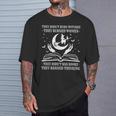 They Didn't Burn Witches They Burned Women And Ban Books T-Shirt Gifts for Him They Didn't Burn Witches They Burned Women And Ban Books T-Shirt Gifts for Him
