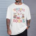 100 Days In The Books Goose Reading 100th Day Of School T-Shirt Gifts for Him