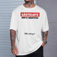 10th Birthday Guest List Guest Book Ten Years T-Shirt Gifts for Him 10th Birthday Guest List Guest Book Ten Years T-Shirt Gifts for Him