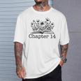 14th Birthday Chapter 14 Reading Book Lover Bookworm Girls T-Shirt Gifts for Him