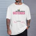 18th Birthday Girl 18 Years Party Guest Book T-Shirt Gifts for Him 18th Birthday Girl 18 Years Party Guest Book T-Shirt Gifts for Him