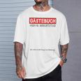 18th Birthday Guest Book Shirt Party And Celebration Idea T-Shirt Gifts for Him