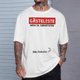 18th Birthday Party Guest Book 18 Years Man Woman T-Shirt Gifts for Him 18th Birthday Party Guest Book 18 Years Man Woman T-Shirt Gifts for Him