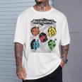 Animorphs Split Face Character Colorful Grid Book Series T-Shirt Gifts for Him