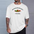 Archaeolibrariologist I Dig Books Witty Unique Play On Words T-Shirt Gifts for Him