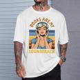 Audiobook Lover Bookish Audiobooked Books Are My Soundtrack T-Shirt Gifts for Him