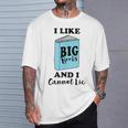 Big Books T-Shirt Gifts for Him