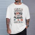 Book & Pajamas Humorous If It Involves Books And Pajamas T-Shirt Gifts for Him Book & Pajamas Humorous If It Involves Books And Pajamas T-Shirt Gifts for Him