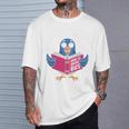 This Is My Book Character Costume Cute Pigeon Kids Reading T-Shirt Gifts for Him