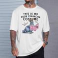 This Is My Book Character Costume Pigeon Kids Reading T-Shirt Gifts for Him This Is My Book Character Costume Pigeon Kids Reading T-Shirt Gifts for Him