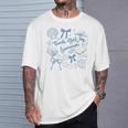 Book Girl Summer Bow Beach Seashell Summer T-Shirt Gifts for Him Book Girl Summer Bow Beach Seashell Summer T-Shirt Gifts for Him