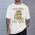 Book Lover Women Read Books Pet Cats Premium Tri-Blend T-Shirt Gifts for Him Book Lover Women Read Books Pet Cats Premium Tri-Blend T-Shirt Gifts for Him