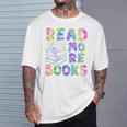 Book Reading Club Tie Dye Book Lovers Librarians T-Shirt Gifts for Him