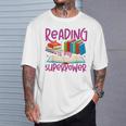 Book Reading Reading Is My Superpower T-Shirt Gifts for Him