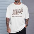 Bookish Fox Reading Fiction Novel Book Vintage Bookworms T-Shirt Gifts for Him Bookish Fox Reading Fiction Novel Book Vintage Bookworms T-Shirt Gifts for Him