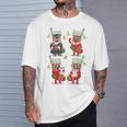 Bookmas Christmas Book Tree Shirt Socks Bookworm T-Shirt Gifts for Him