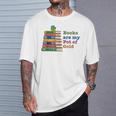 Books Are My Pot Of Gold St Patricks Day Bookworm Reader T-Shirt Gifts for Him
