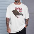 Christian Quote Holy Bible Crack This Book Not Drugs T-Shirt Gifts for Him