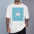 Classic Sky Blue Composition Book School Book Teachers T-Shirt Gifts for Him Classic Sky Blue Composition Book School Book Teachers T-Shirt Gifts for Him
