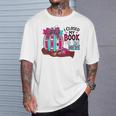 I Closed My Book To Be Here Fall Pumpkin T-Shirt Gifts for Him