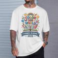 Color Our World Summer Reading 2025 Book Wildflowers T-Shirt Gifts for Him