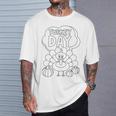 Coloring Book Style Blank Happy Thanksgiving Turkey Day T-Shirt Gifts for Him Coloring Book Style Blank Happy Thanksgiving Turkey Day T-Shirt Gifts for Him