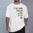 Cool Africa Education Is Freedom Library Book T-Shirt Gifts for Him
