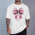 Coquette Bow Bookworm Book Reader Reading Books Pattern Girl T-Shirt Gifts for Him Coquette Bow Bookworm Book Reader Reading Books Pattern Girl T-Shirt Gifts for Him