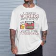 I Create Worlds Of Words Writer Novel Author Book Writing T-Shirt Gifts for Him I Create Worlds Of Words Writer Novel Author Book Writing T-Shirt Gifts for Him