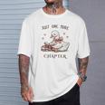 Cute Book Loving Duck T-Shirt Gifts for Him
