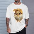 Cute Chick Reading Book Bandana Premium Tri-Blend T-Shirt Gifts for Him