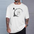 Cute Ghost Swinging Reading Book Halloween Ghost Costume T-Shirt Gifts for Him Cute Ghost Swinging Reading Book Halloween Ghost Costume T-Shirt Gifts for Him