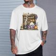 Cute Halloween Bookshelf Premium Tri-Blend T-Shirt Gifts for Him Cute Halloween Bookshelf Premium Tri-Blend T-Shirt Gifts for Him