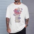 Cute Octopus Bookworm Fun Reading Tee For Book Lovers T-Shirt Gifts for Him Cute Octopus Bookworm Fun Reading Tee For Book Lovers T-Shirt Gifts for Him
