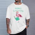 Cute Reading Is Flamazing Flamingo Book Lover Reader T-Shirt Gifts for Him Cute Reading Is Flamazing Flamingo Book Lover Reader T-Shirt Gifts for Him
