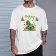 Dad Of Caterpillar Birthday Reading Books Lovers T-Shirt Gifts for Him