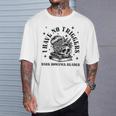 Dark Romance Merch Spicy Book Lover No Triggers Warning T-Shirt Gifts for Him