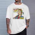 Dirty Hoes Garden Society Comic Book Style Women T-Shirt Gifts for Him