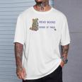 I Don't Want To Just Read Books Literature Reading T-Shirt Gifts for Him I Don't Want To Just Read Books Literature Reading T-Shirt Gifts for Him