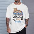 Easily Distracted By Cats And Books For Cat Lovers Men Women Kids T-Shirt Gifts for Him Easily Distracted By Cats And Books For Cat Lovers Men Women Kids T-Shirt Gifts for Him